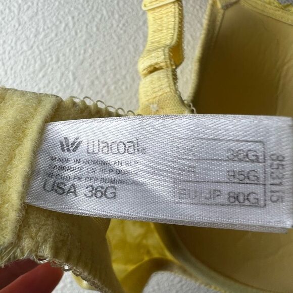 WACOAL #853115 Reveal Contour Bra Toast Size 36G - Picture 6 of 6